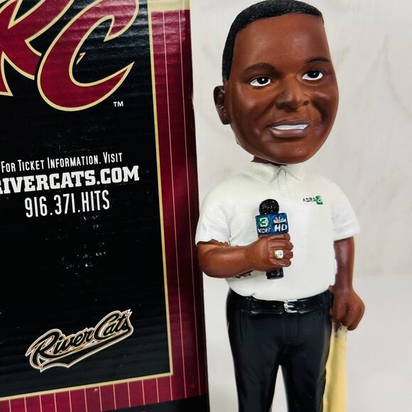 Del Rodgers Sacramento River Cats 2008 Collector's Edition‎ Bobblehead KCRA 3 - Picture 7 of 9